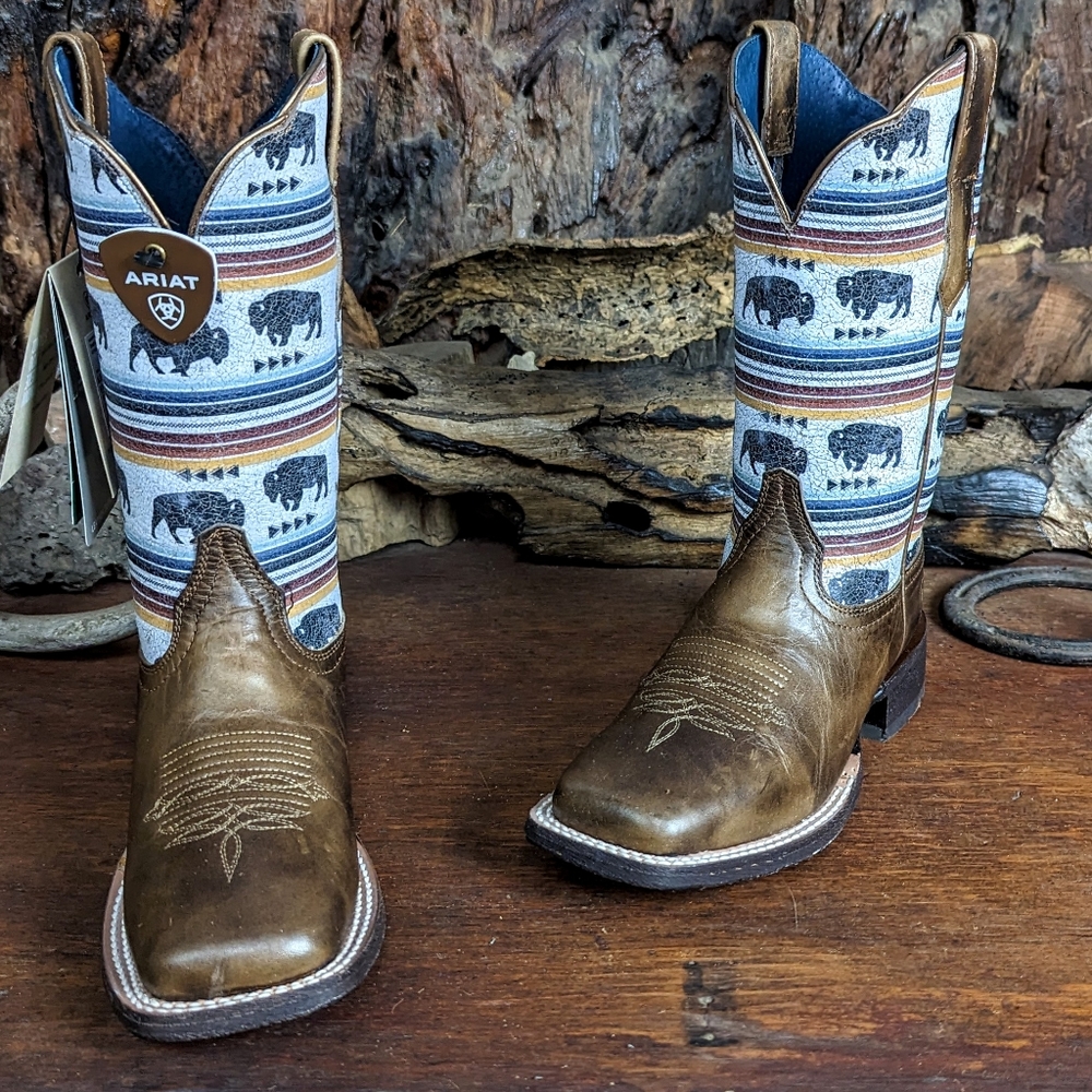 NIB Ariat circuit Savannah cowboy boots 6.5B - Picture 8 of 10